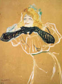  Henri  Toulouse-Lautrec Yvette Guilbert